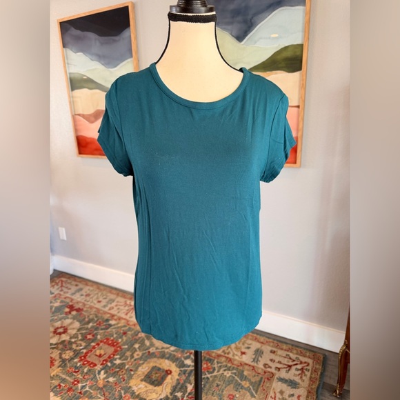 Sarah Michelle Colorful Peacock Feather Blouse - Picture 7 of 13